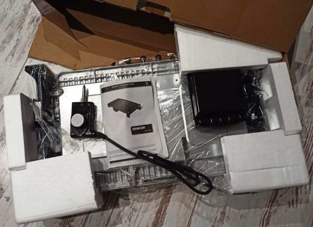 Elektrický gril Sencor SBG 106 BK – nový - 2