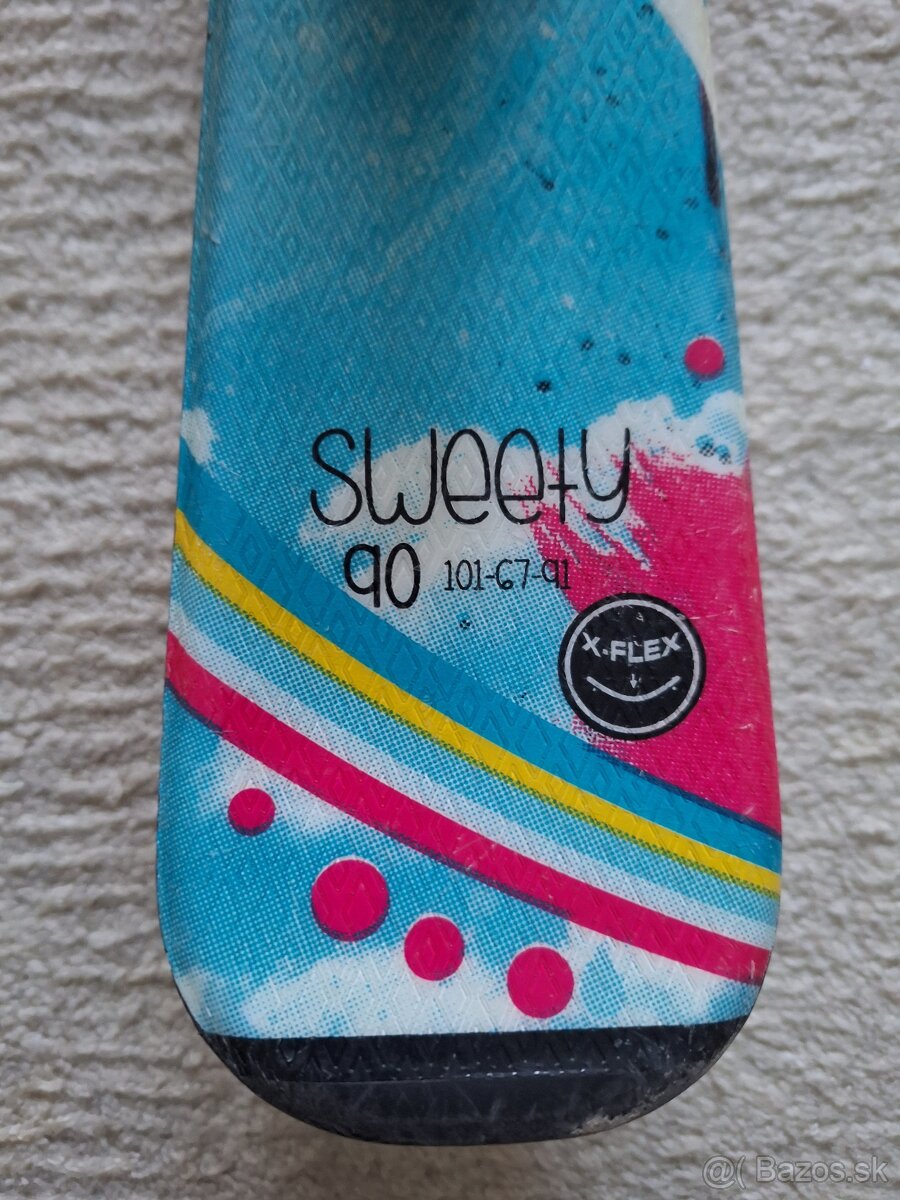 Detské lyže 90 cm TecnoPro Sweety - 2