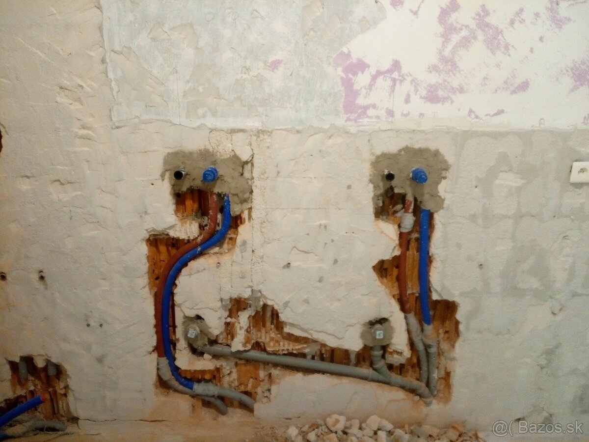 Vodoinštalačné, kurenárske práce - 2