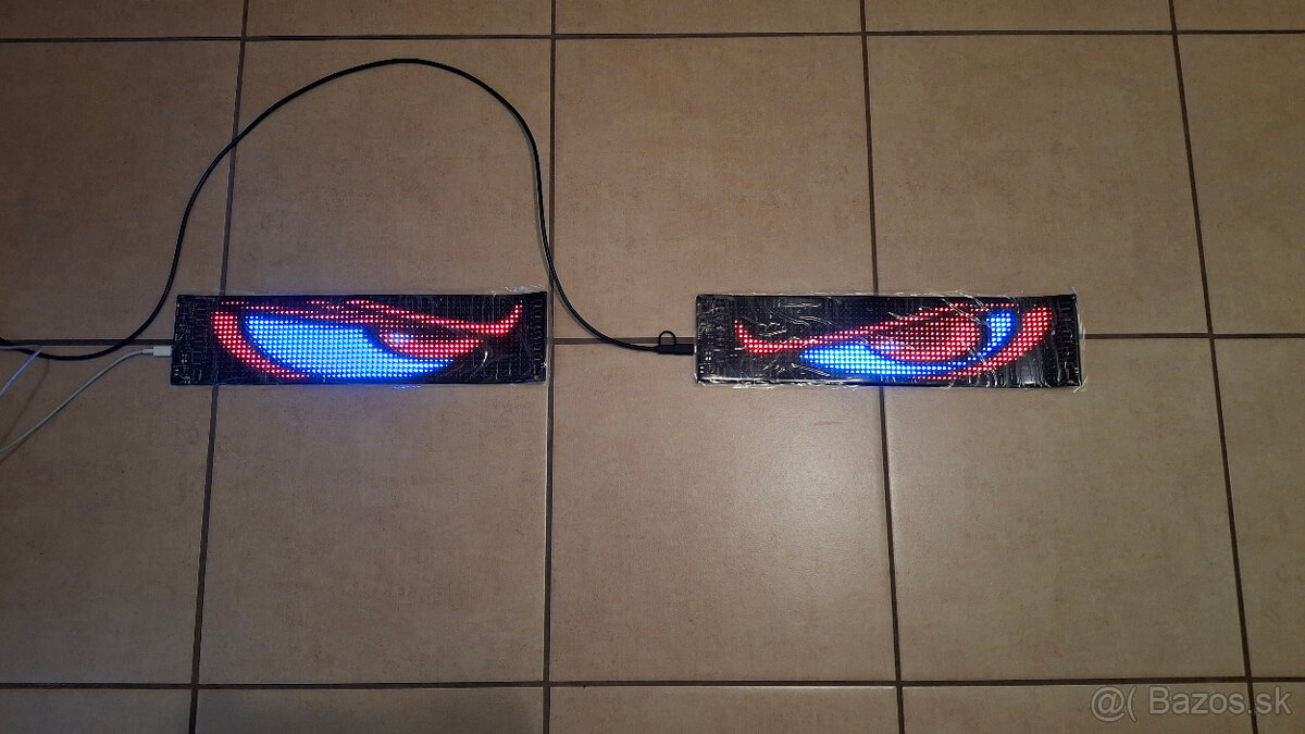 2x Led oci na kamion / Truck Devil Eye LED Matrix panel - 2