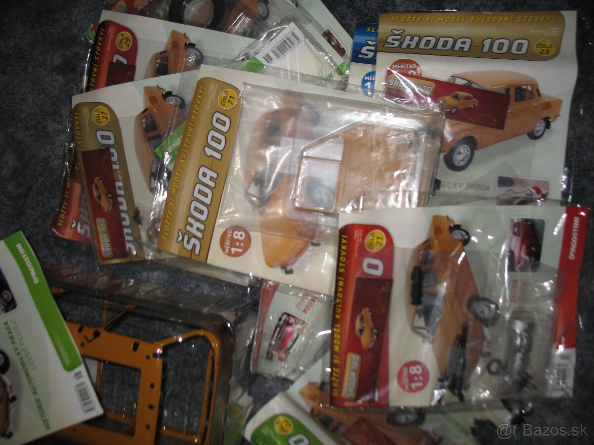 Škoda 100, DeAgostini, model 1:8 - 2