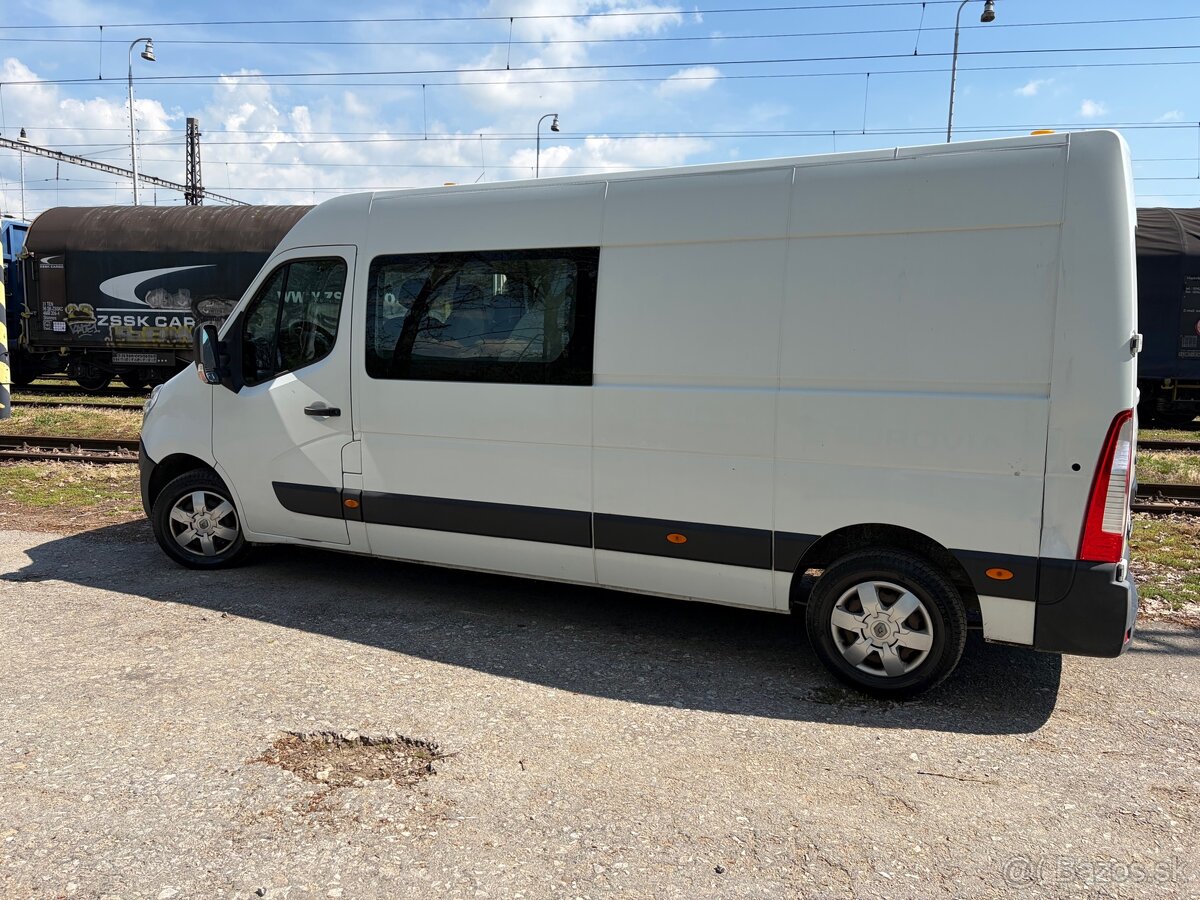 Renault Master 2.3 7miestna - 2