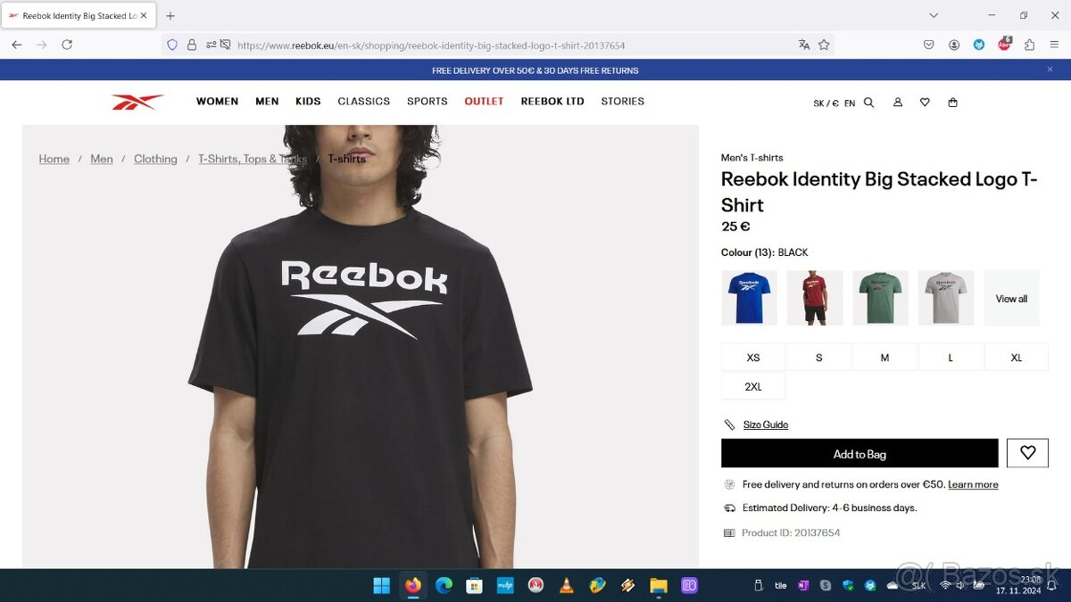Tričko Reebok - 2