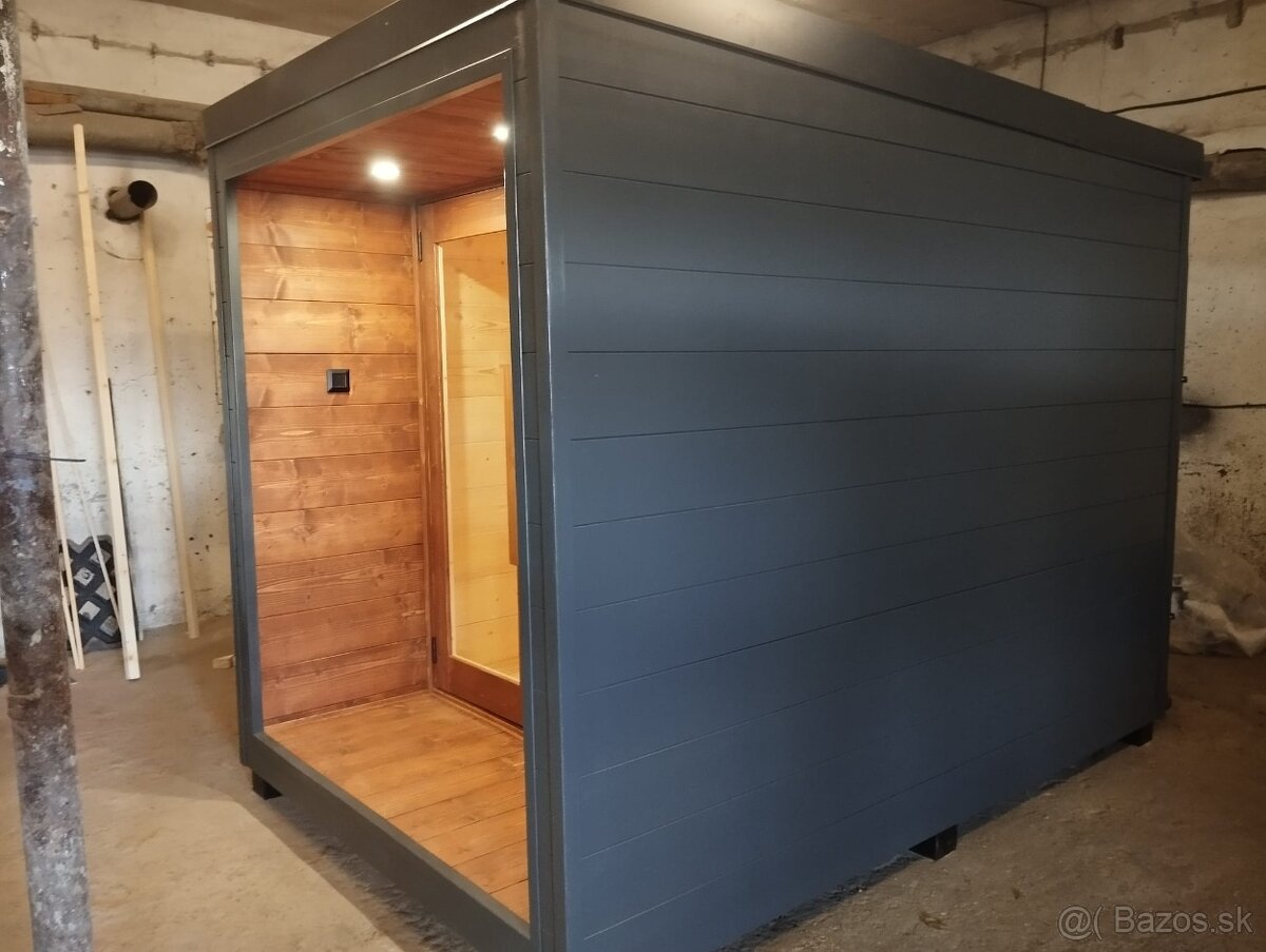 Fínska Sauna, nová, ručná práca MEGA ZľAVA - 2