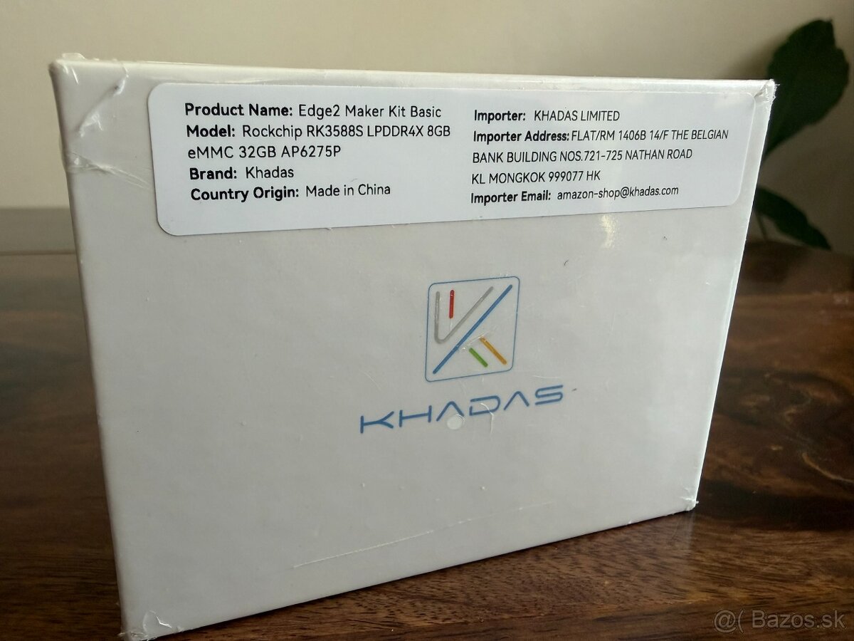 Khadas Edge2 Maker Kit Basic 8GB/32GB RK3588S NOVÝ - 2