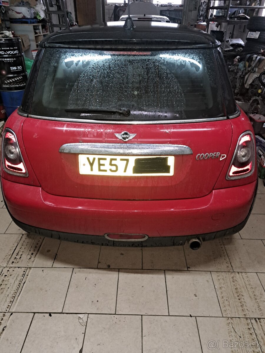 Mini Cooper 1,6D model R56 - 2