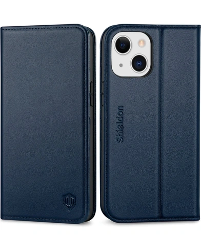 Obal / púzdro pre iphone 13 mini SHIELDON tmavo modré - 2
