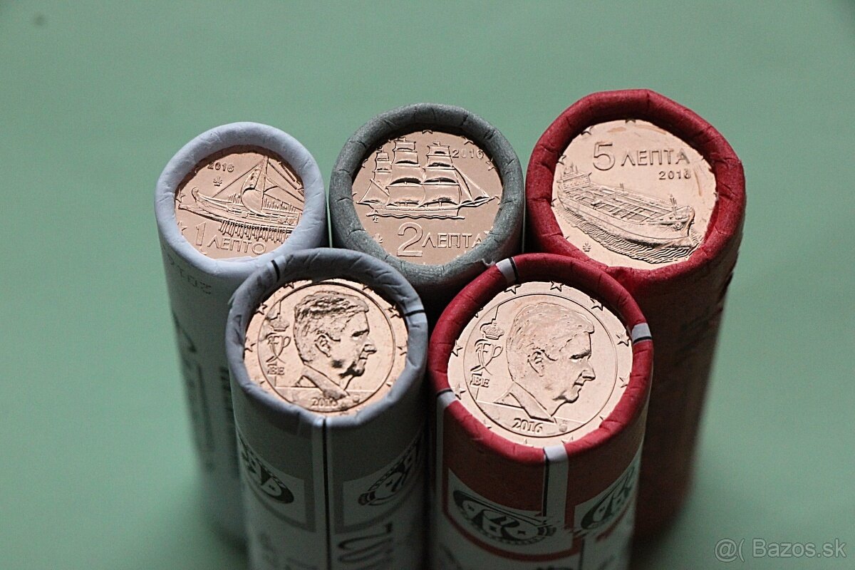 euromince centy 1+2+5cent - 2