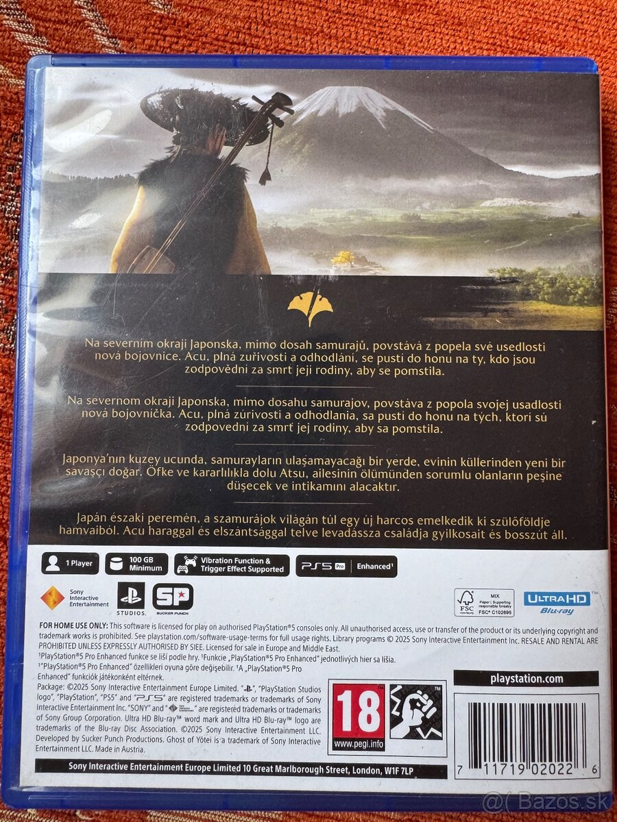 Ghost of Yotei ps5 - 2
