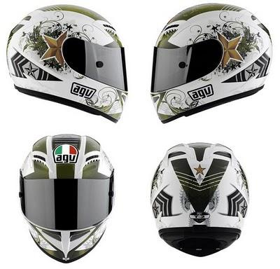 Prilba AGV T2 Warrior Army Green - 2