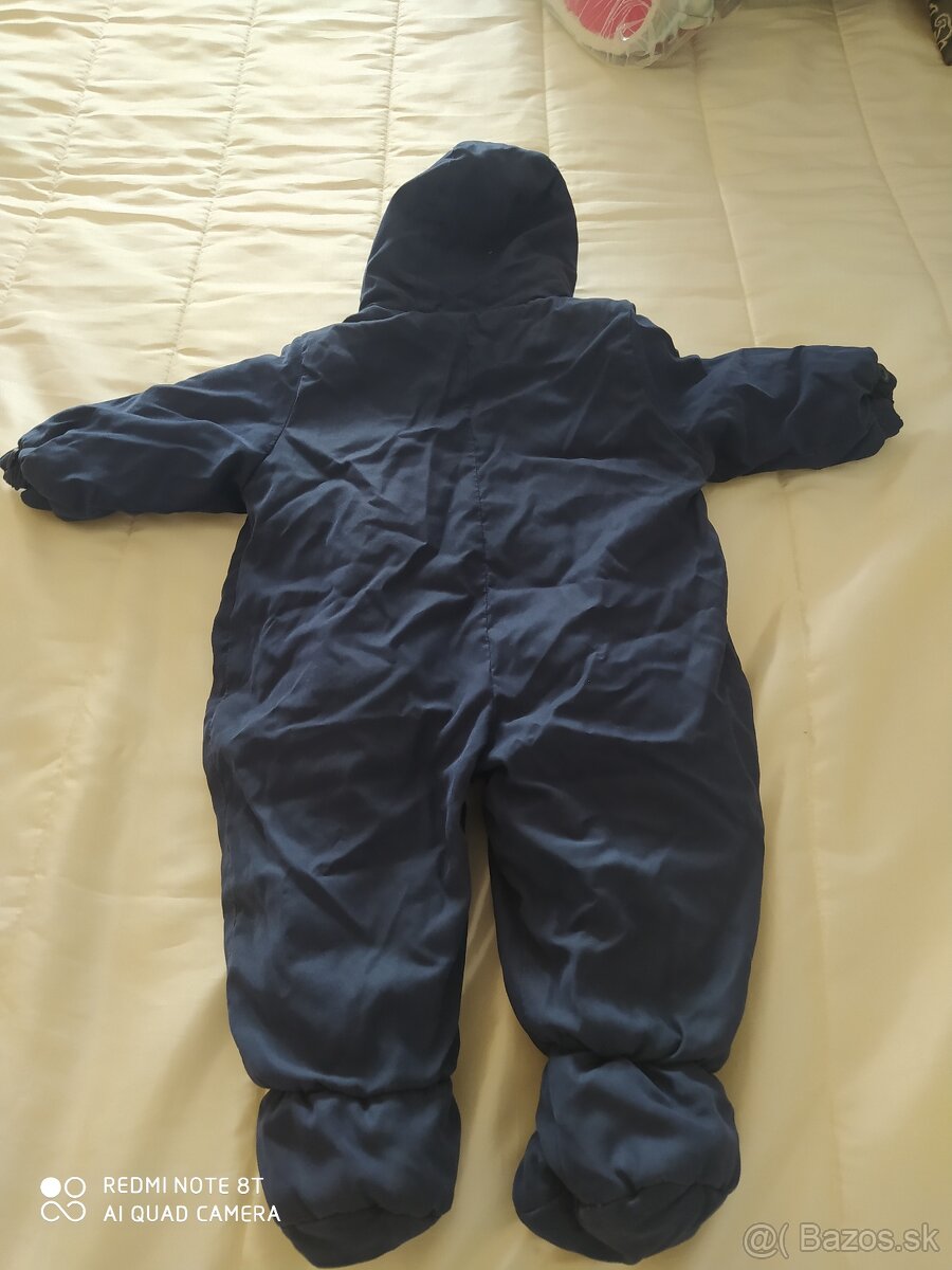 Detská zim. overal pre bábätká 6-9 mes. - 2