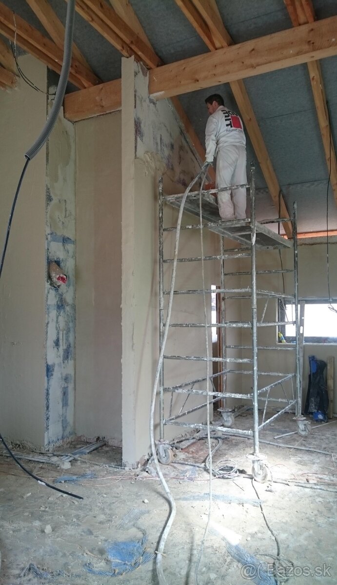 Sadrokartónové prace a strojove omietky - 2