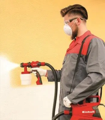 EINHELL Striekacia pištoľ elektrická na nástrek farieb - 2