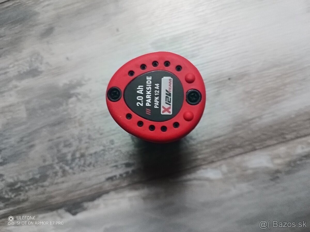 Predam Parkside Batéria 2ah 12v nepoužitá - 2