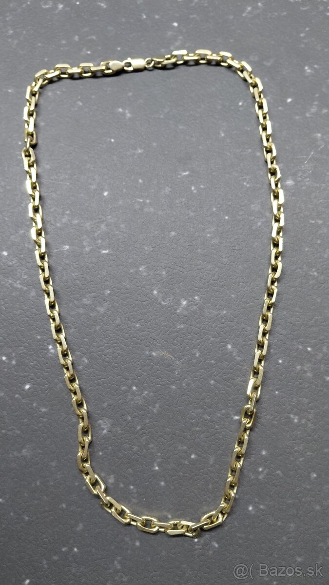 Zlata retiazka 585/14k 100g Pilka - 2