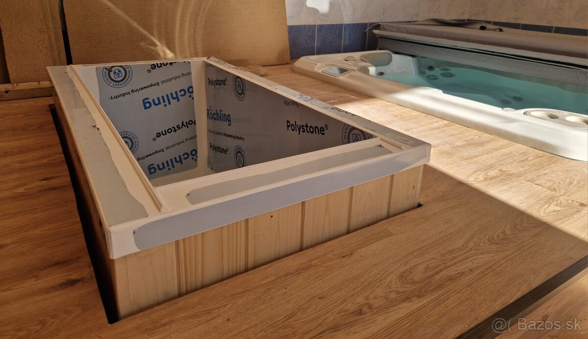 Ochladzovacia kaďa – Polypropylen Wood - 2