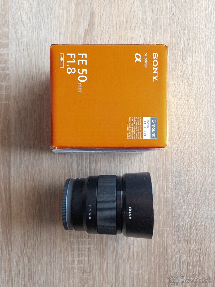 Predám objektív Sony FE 50mm f/1.8 - 2