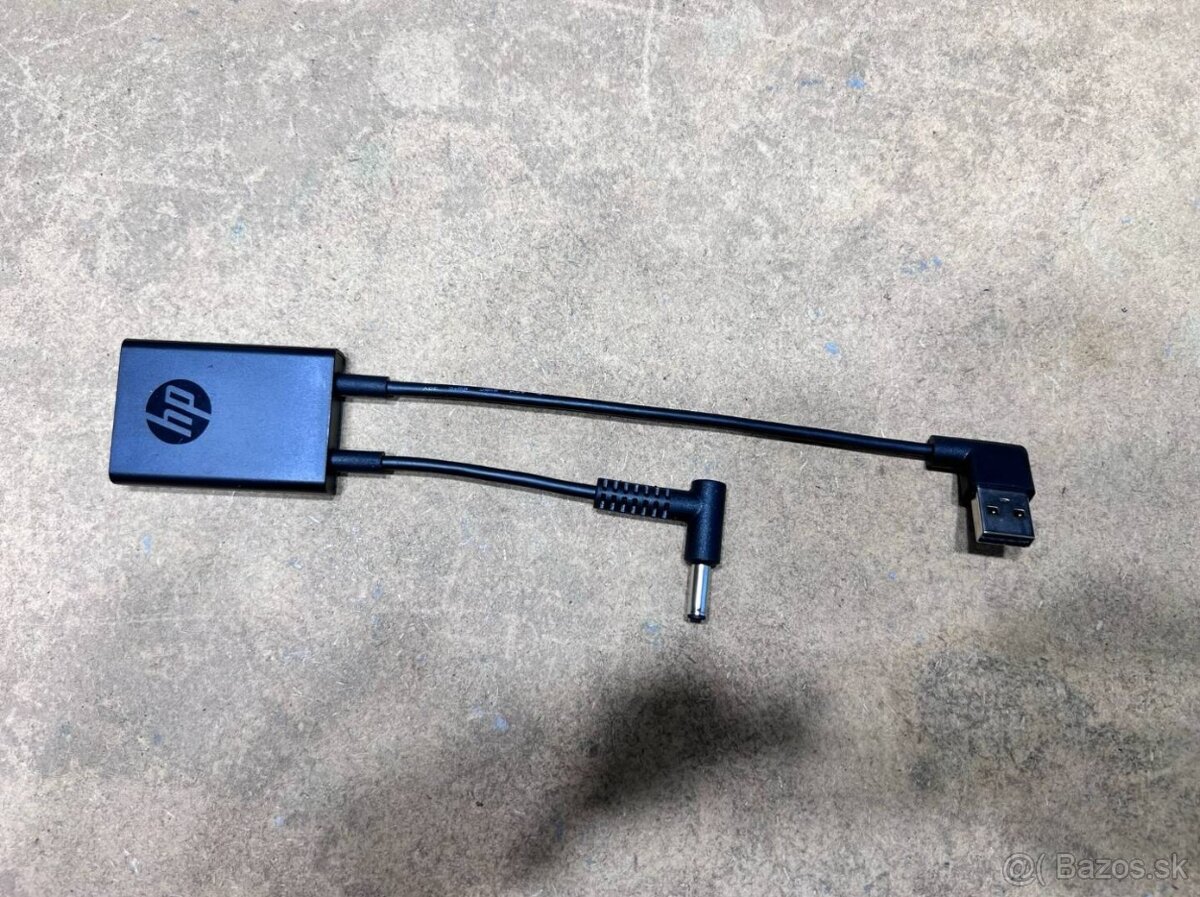 Predám redukciu HP 4.5mm and USB Dock Adapter. - 2