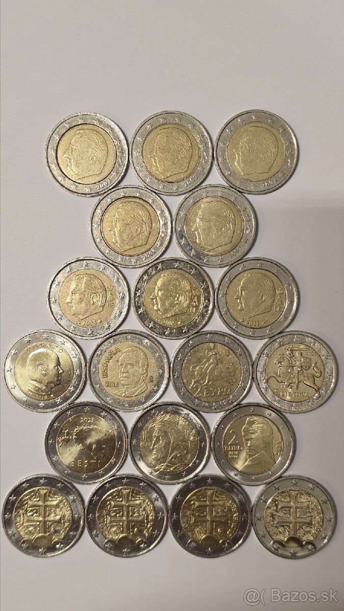 Euromince z obehu - 2