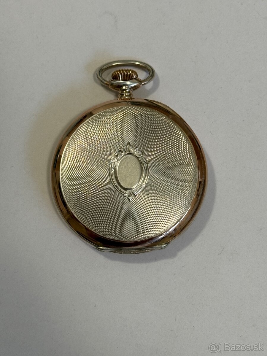 Longines vreckové hodinky strieborné - 2