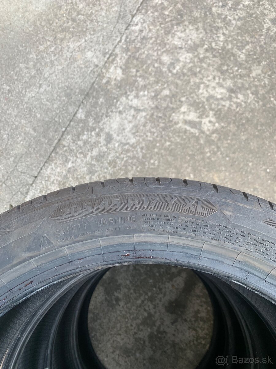 205/45 r17 Y XL Barum Bravuris 6 - 2