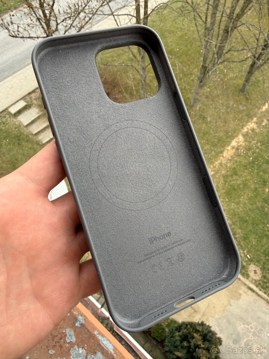 Apple iPhone 16 Pro max originalny silikonovy obal šedý - 2