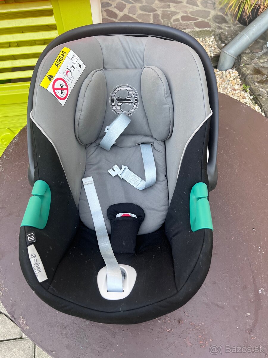 CYBEX Aton B2 Volcano Black Silver - 2