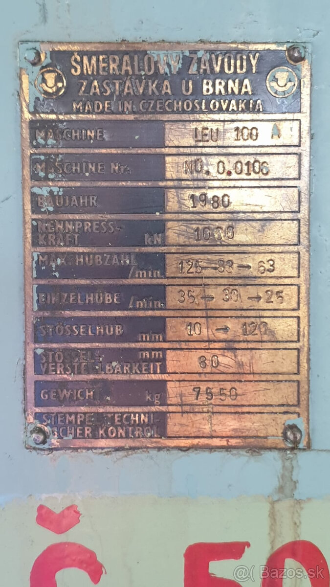 Predáme LIS LEU 100 A - 2