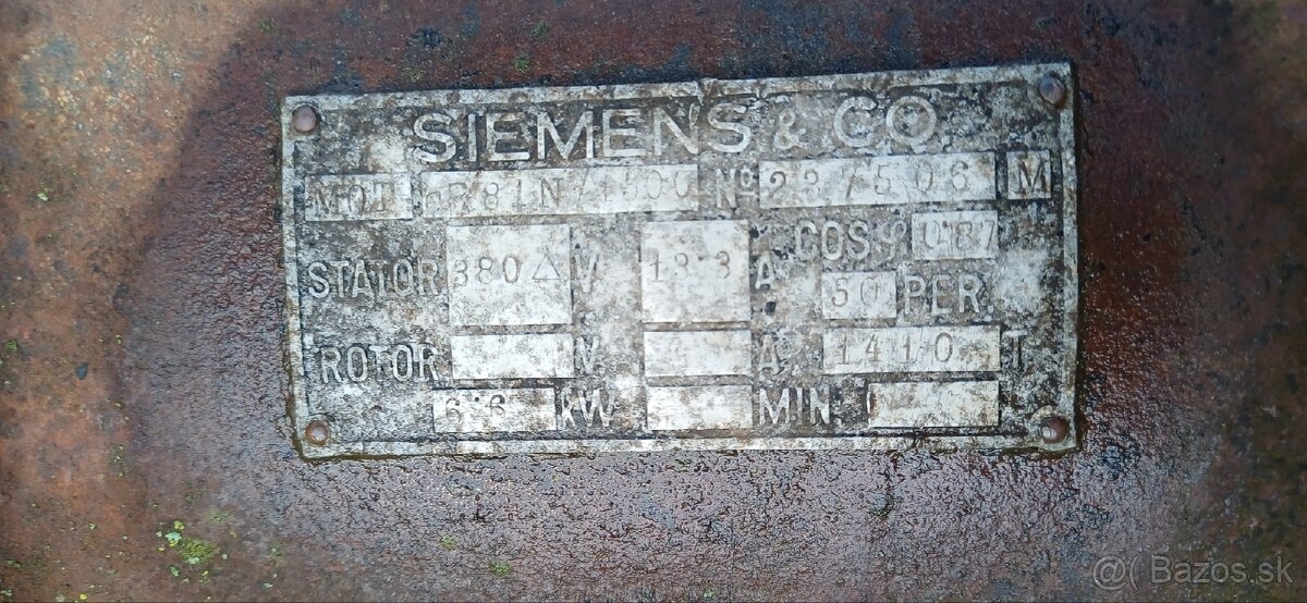 Siemens elektromotor - 2