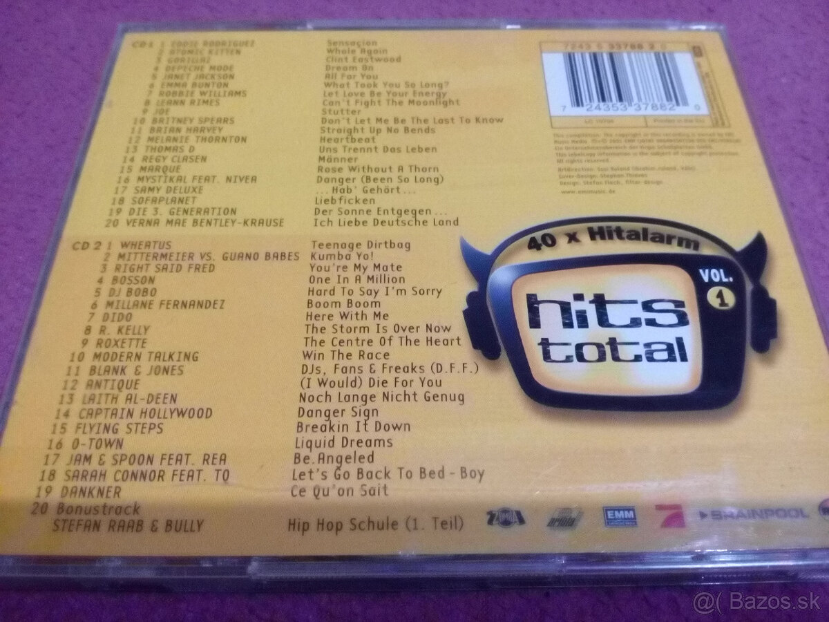3xCD Hits total za 6.-€ - 2