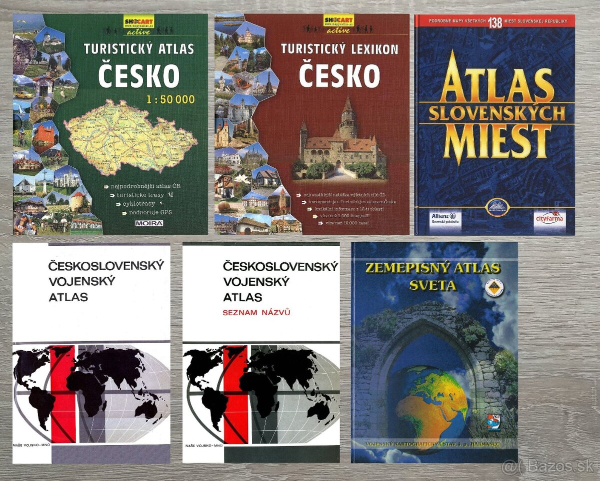 Mapy a atlasy - 2