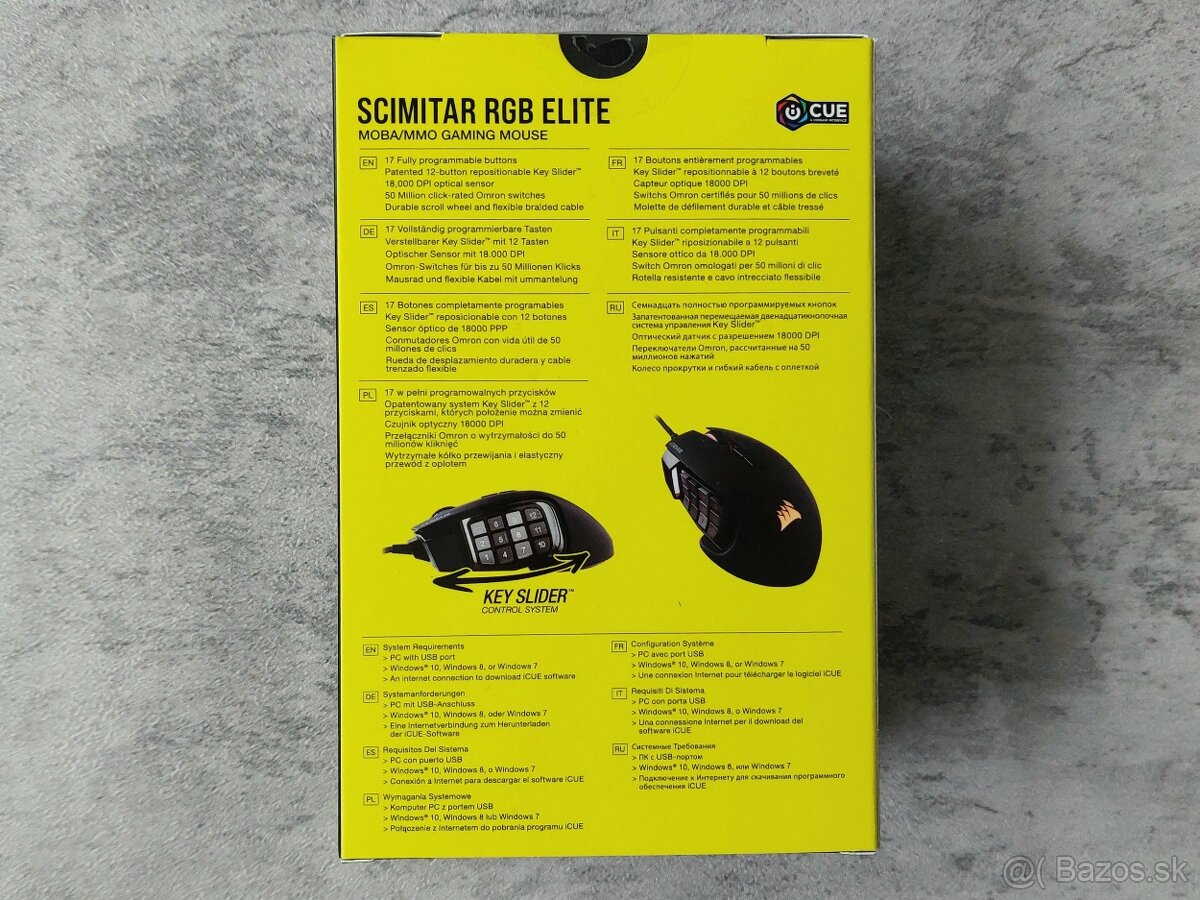 Corsair Scimitar RGB Elite herná myš - 2