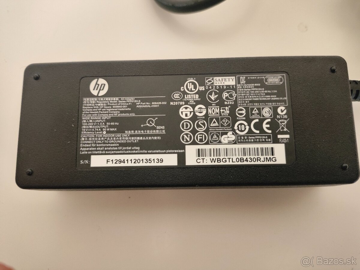 #M049 HP 90W napájací adaptér (notebook) - 2