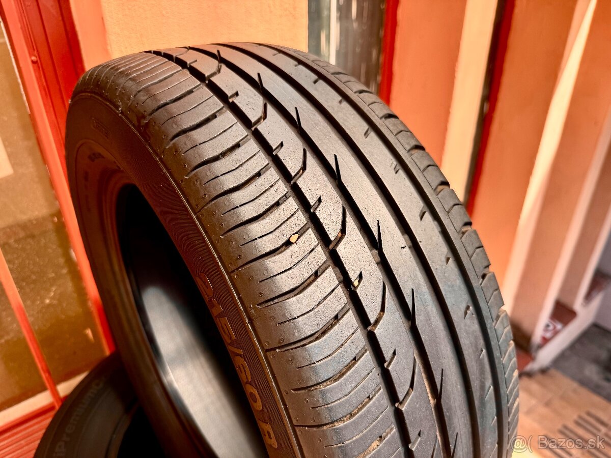 215/60 R16 letné pneumatiky 4-ks - 2