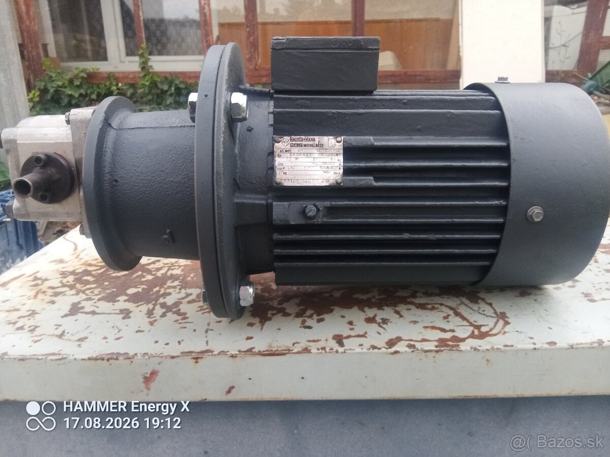Elektromotor 2,2kW s hydraulickým čerpadlom - 2