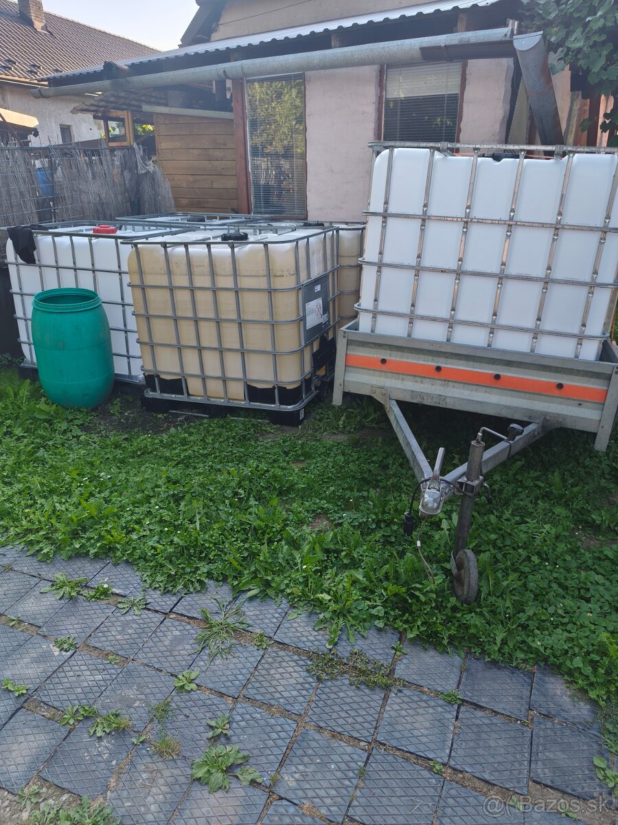 IBC kontajner 1000L,nadrz na vodu - 2