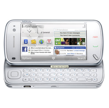 Nokia N97 mini (RM-555) White Edition - 2