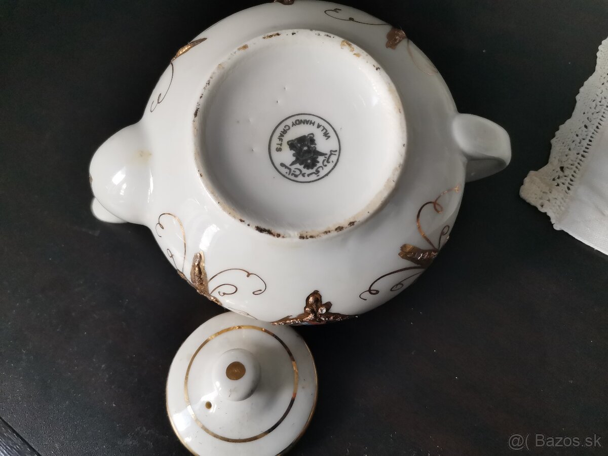 Porcelánový čajník, konvička - 2