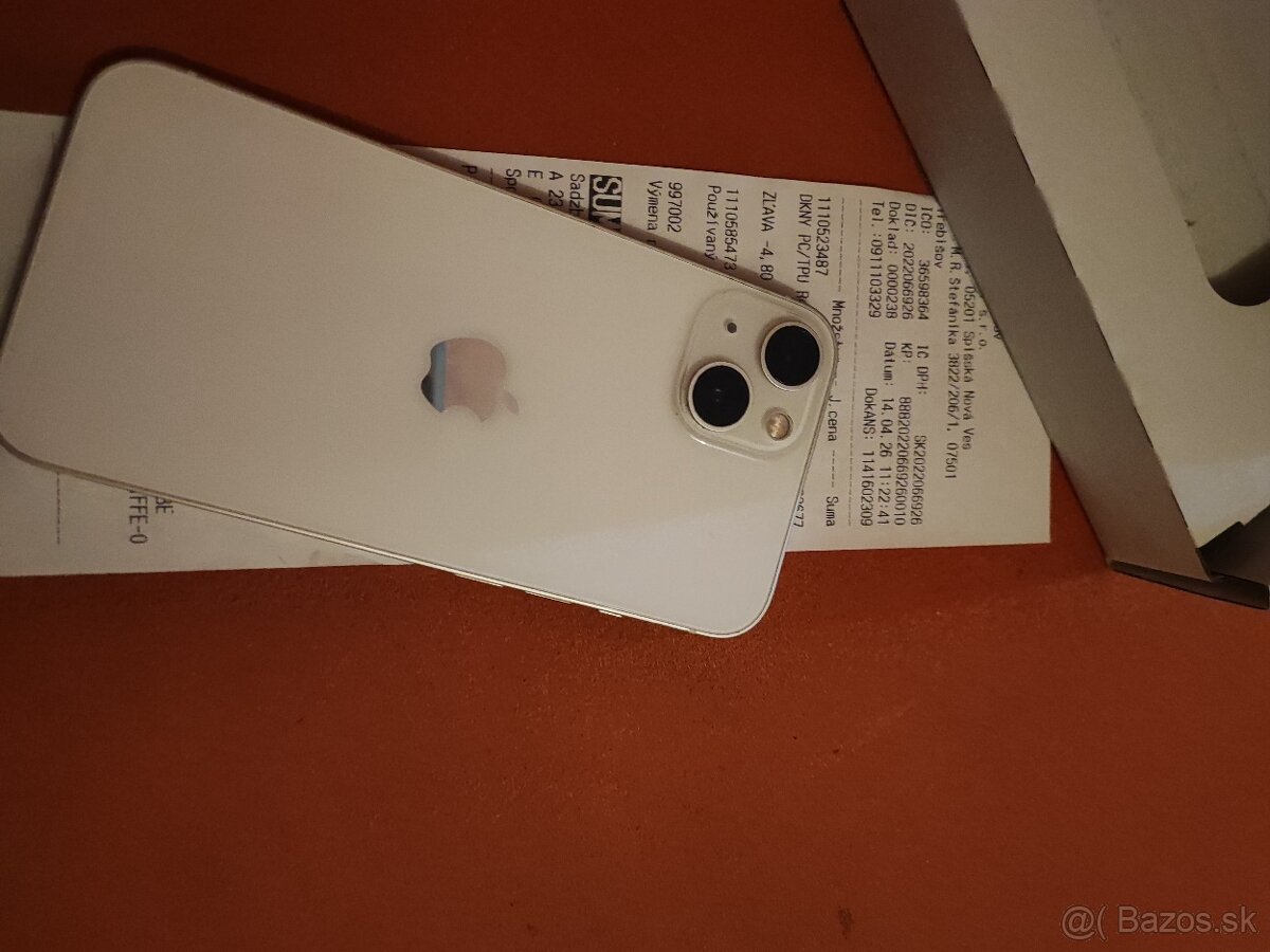 iPhone 13 128GB White - 2