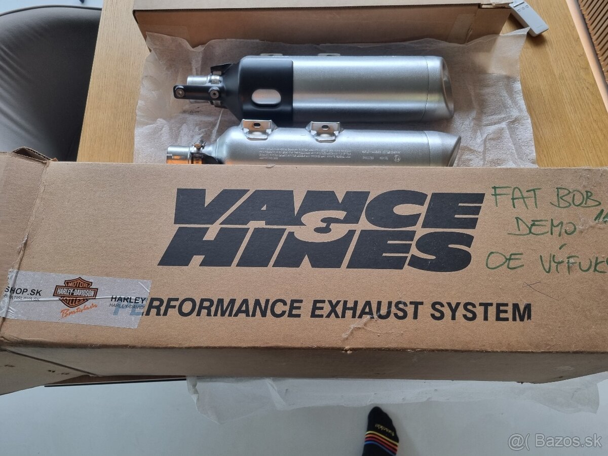Originálne výfuky Harley-Davidson Fat Bob - 2