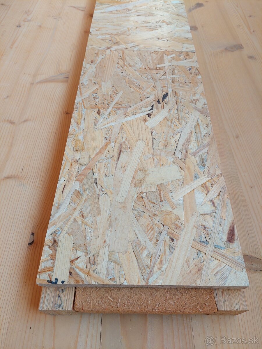 Steico Wall 45 x 240 mm + izolácia flex + OSB záklop 15 mm - 2