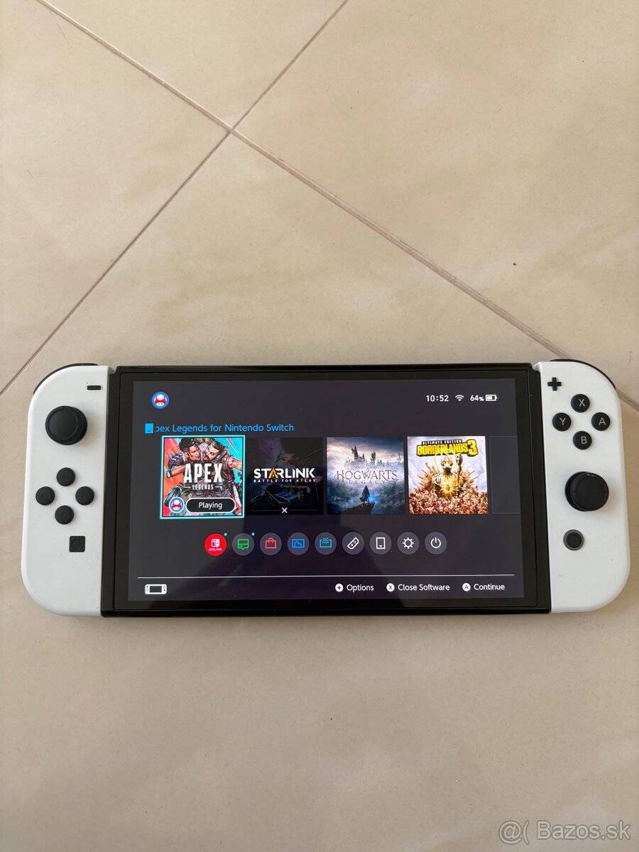 Nintendo Switch Oled + Prislušentvo a Hry - 2