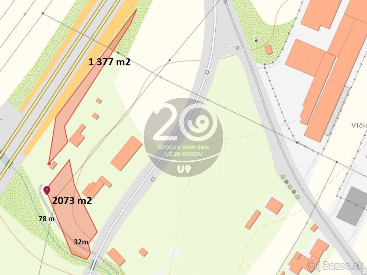 Pozemky pre priemysel a výrobu v Prievidzi - 2