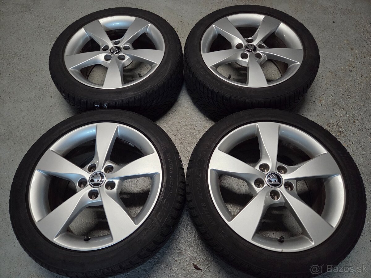 zimné "16" Škoda (5x100) - 2