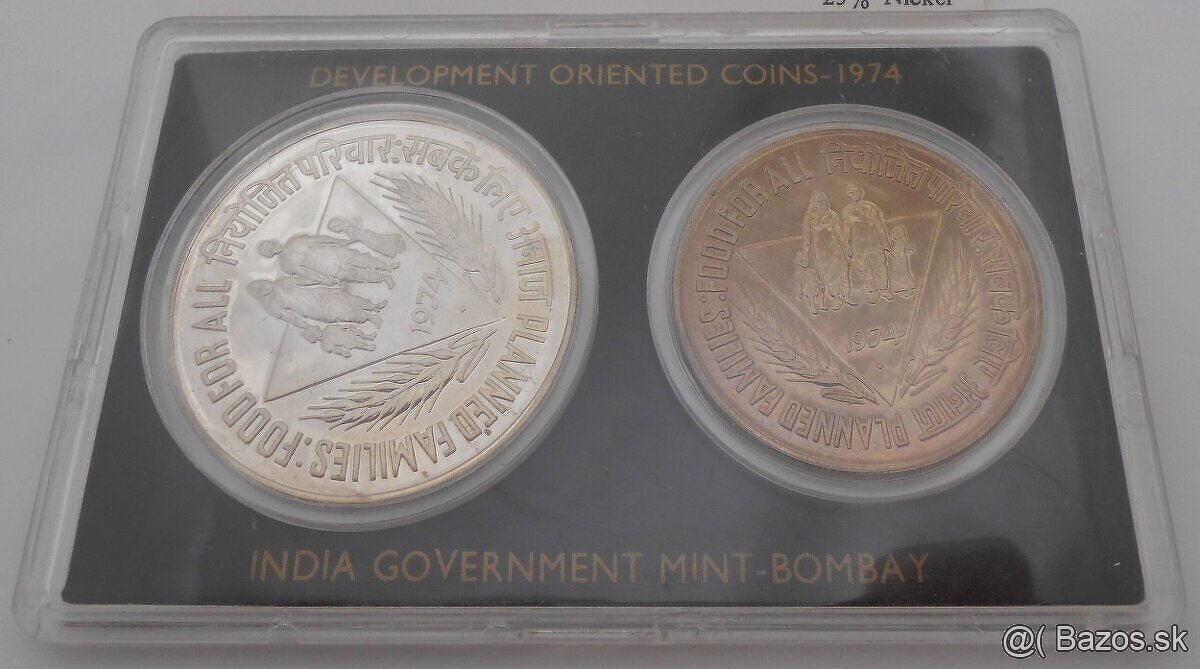 India Sada mincí 1974 - 2