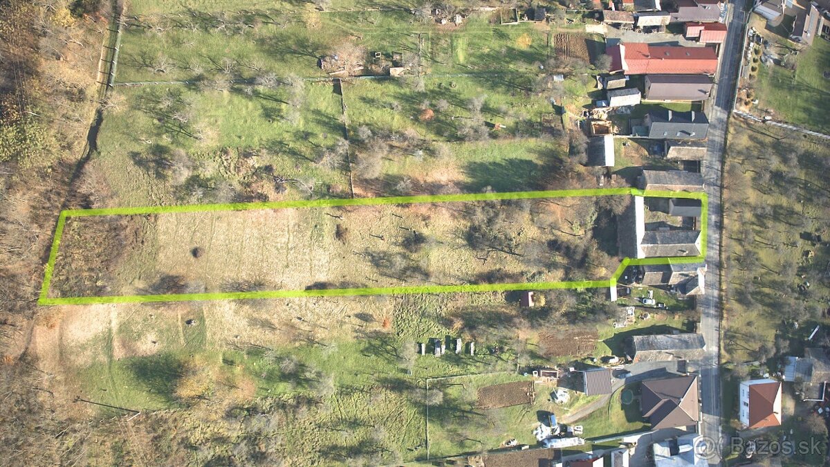 Cinobaňa - starší RD s pozemkom 4539m2 - 2