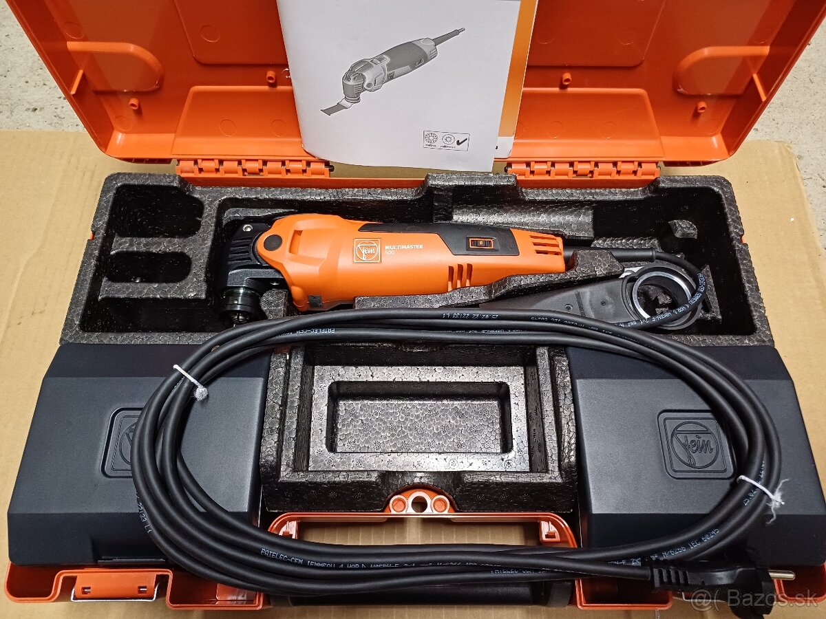 Predám oscilačné náradie FEIN MULTIMASTER MM500Professionell - 2