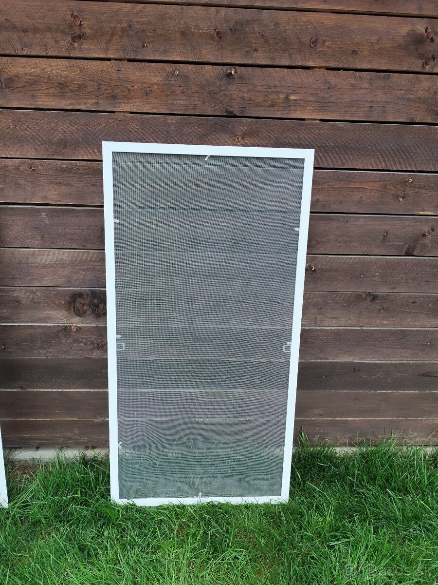 Sieťky na okná 3 ks v bielej farbe - 2