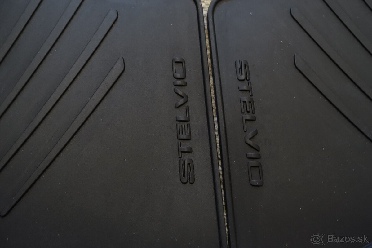 Gumové rohože Alfa Romeo Stelvio - 2