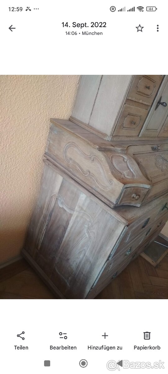 Original Tabernakel skrina z roku1780 - 2